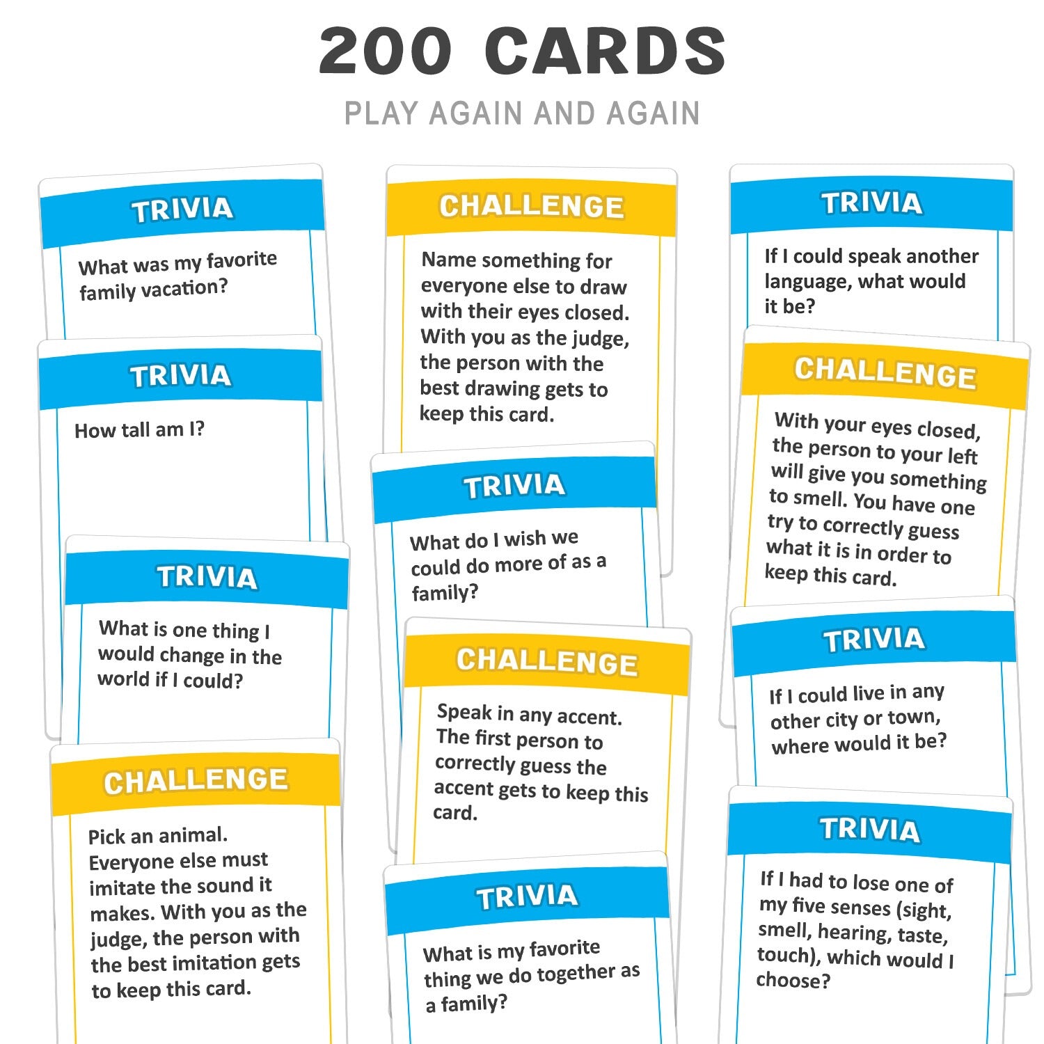 Do You Really know your Family ? Family board game