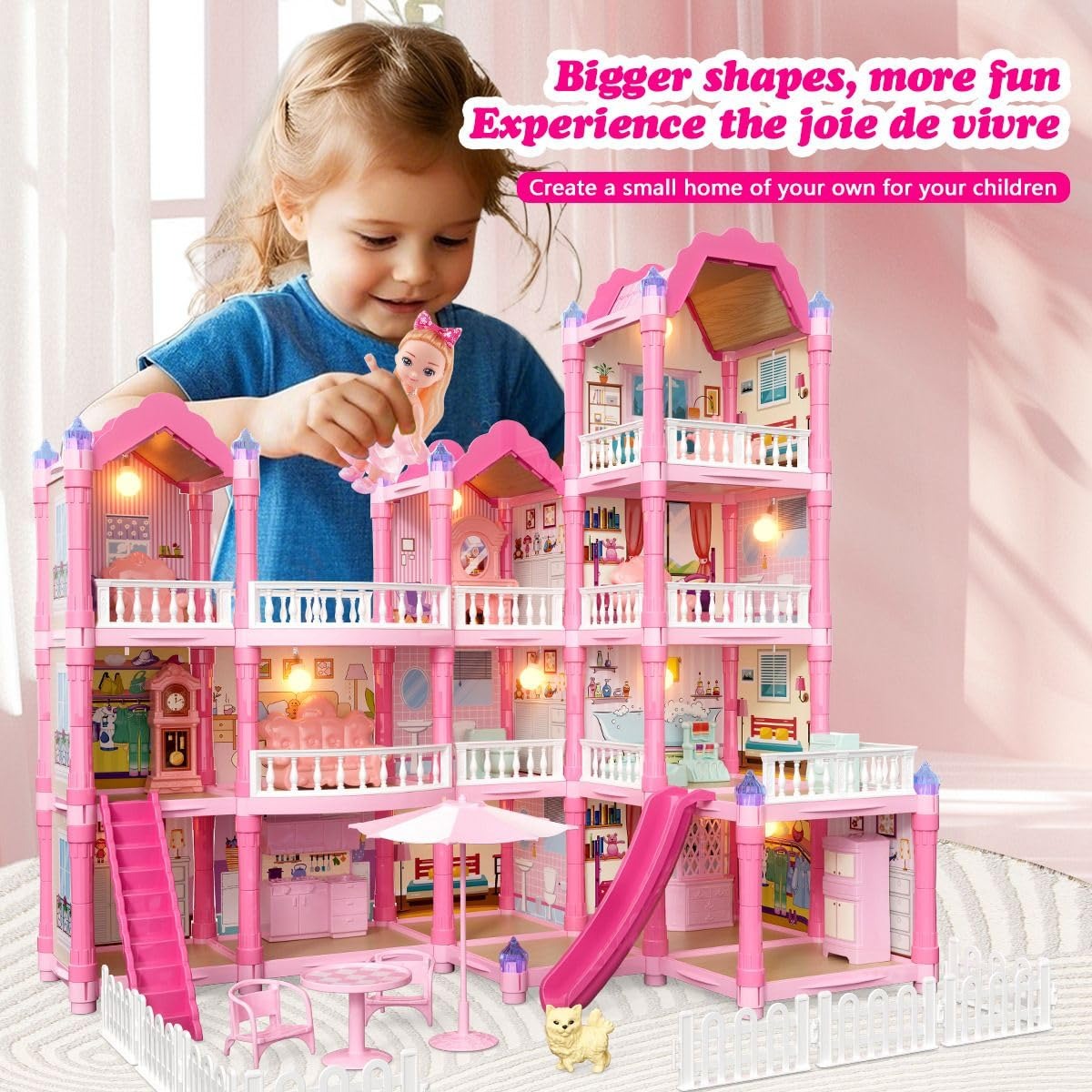 3-Story Villa Princess Dream Home Playset