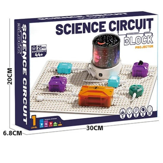 21 Pcs Electric Projector Science Circuit Block