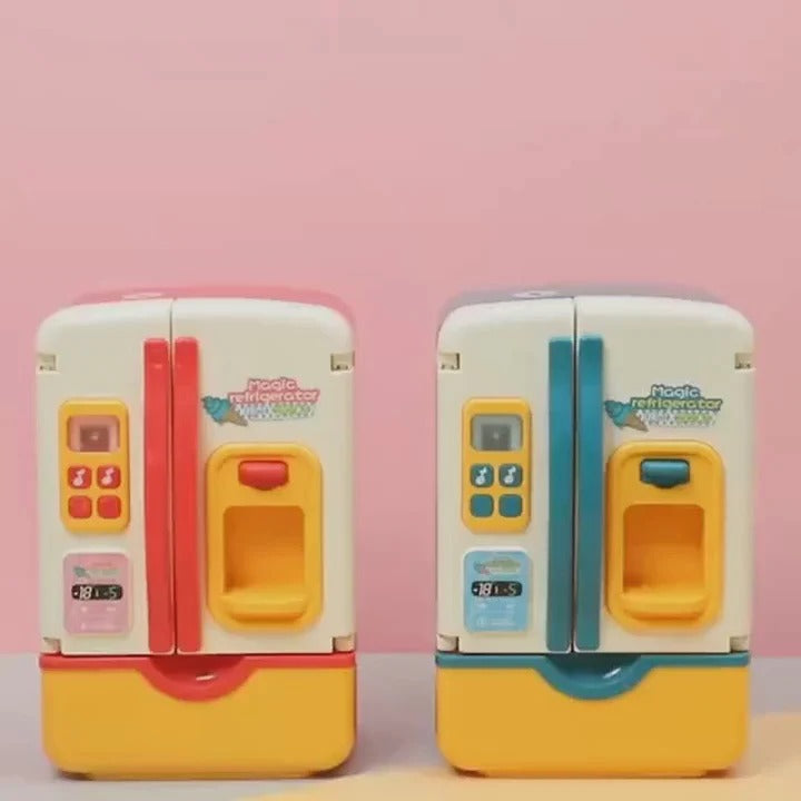 Mini Fridge Refrigerator Pretend Play