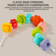 Flower Nails – Multifunctional Stacking & Shape Sorting Toy