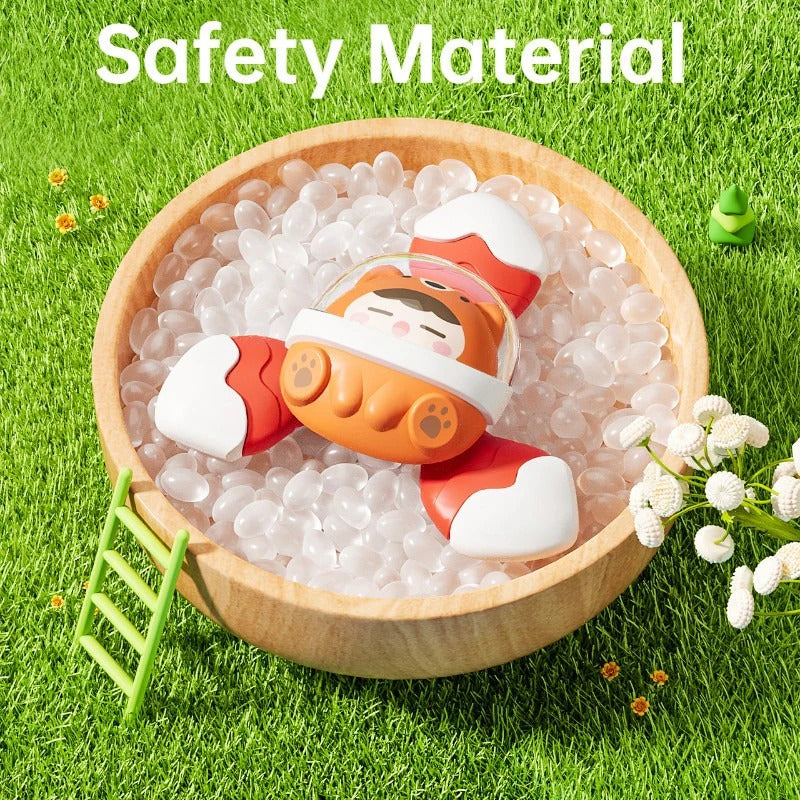 Space-Themed Spinning Toy Set