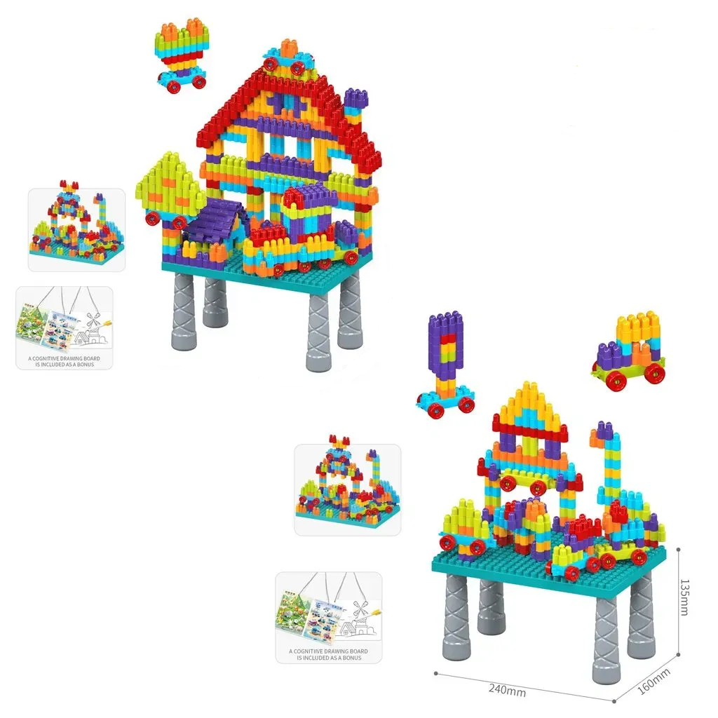 289 Pieces Creative Building Block Table Toy Set