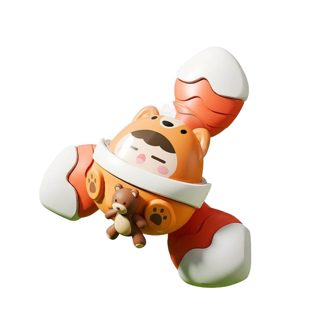 Space-Themed Spinning Toy Set