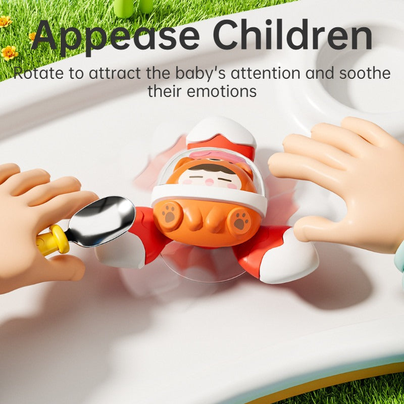 Space-Themed Spinning Toy Set