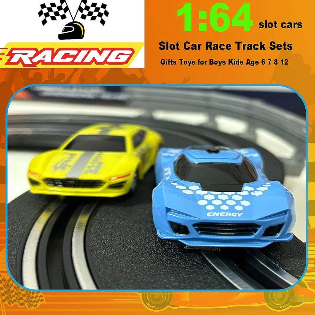Electric Slot Racing Track Set