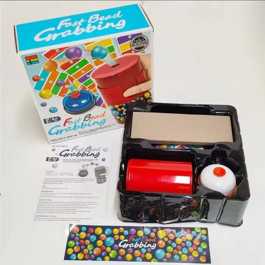 🎲 Fast Bead Grabbing Bingo 2-Player Activity Game