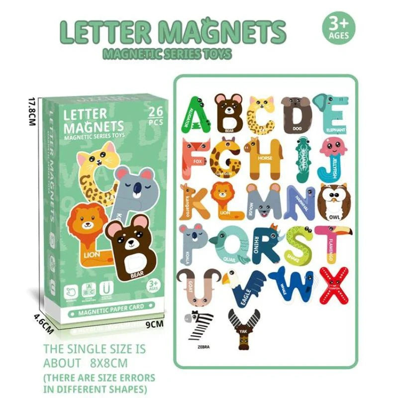 Magnetic Numbers & Letters – 26 Pieces - JustForKids