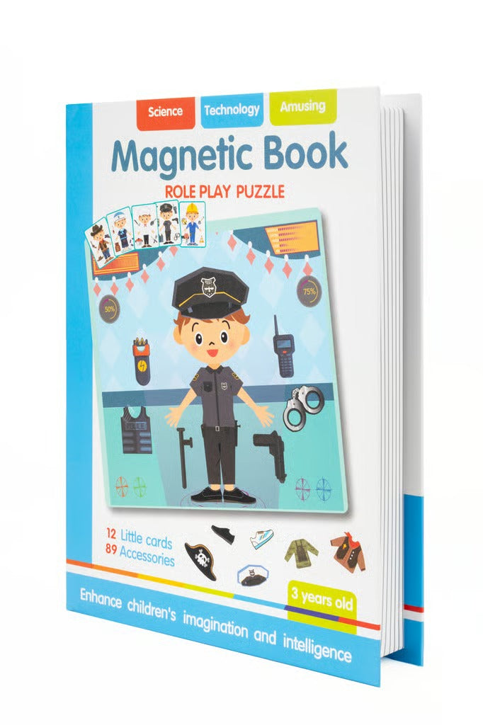 Magnetic Role Play Puzzle Book