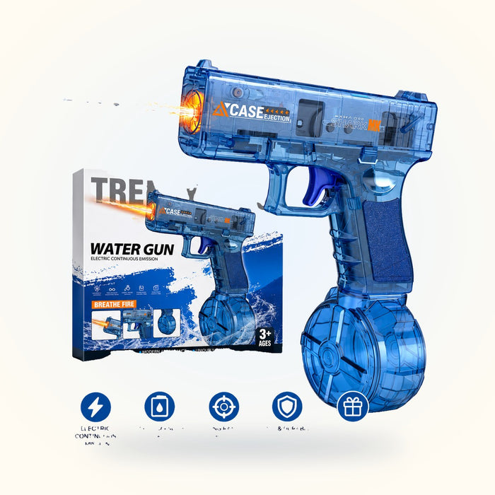 Electric Automatic Water Gun for Kids - Rechargeable Water Blaster Toy