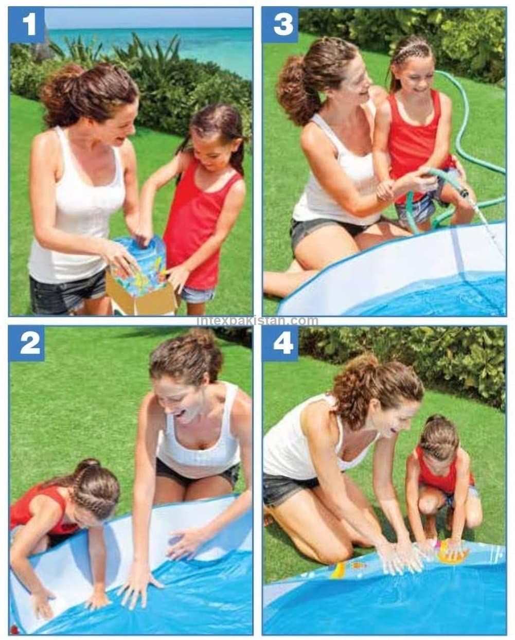 INTEX Ocean Play Snap Set Pool ( 6' x 1'3")