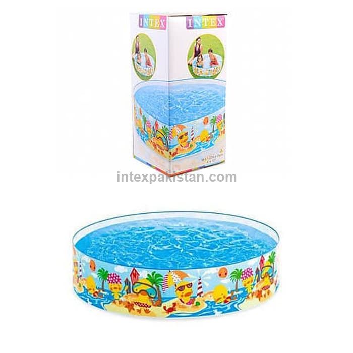 Intex Ocean Snapset Play Pool For Kids 4′ x 10″