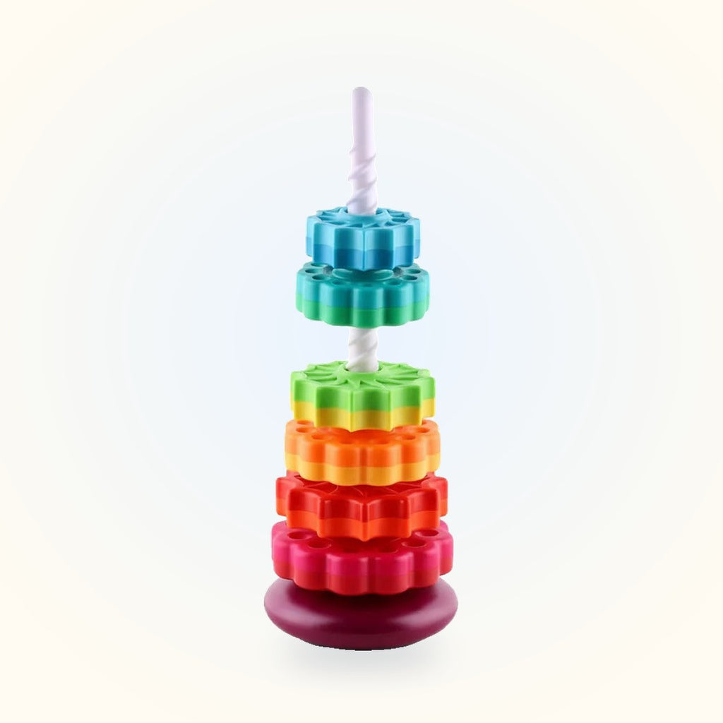 Spin Again Rainbow Tower - 5 Stages