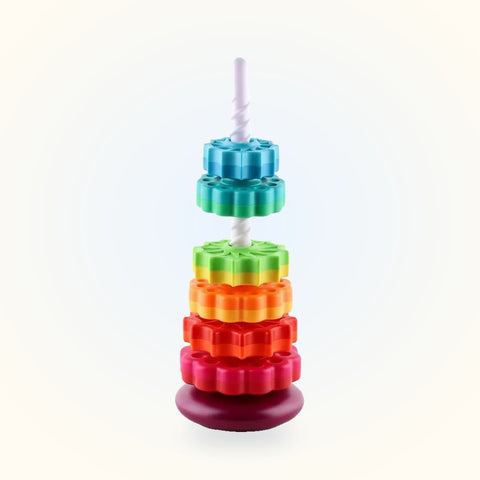 Spin Again Rainbow Tower - 5 Stages