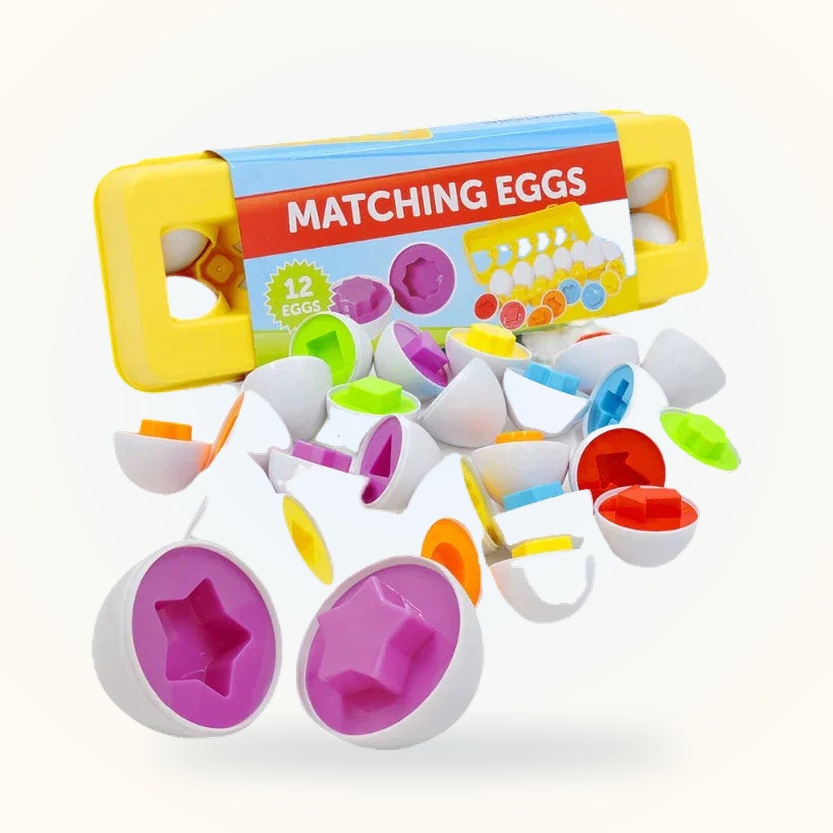 Matching Eggs Color Recognition and Shape