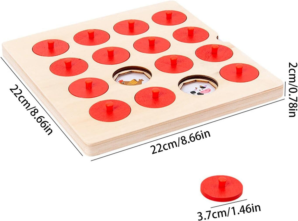 Buy Wooden Memory Chess - Matching Game - JustForKids