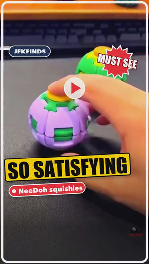 Ultimate Squishy Collection – NeeDoh Cubes, Butter, Buns & More video preview