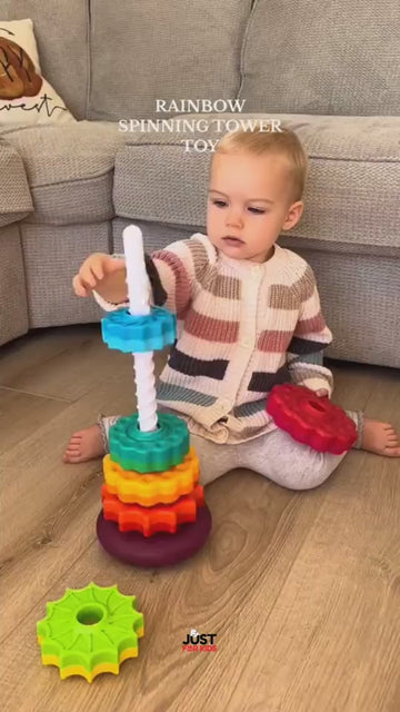 Spin Again Rainbow Tower - 5 Stages video preview