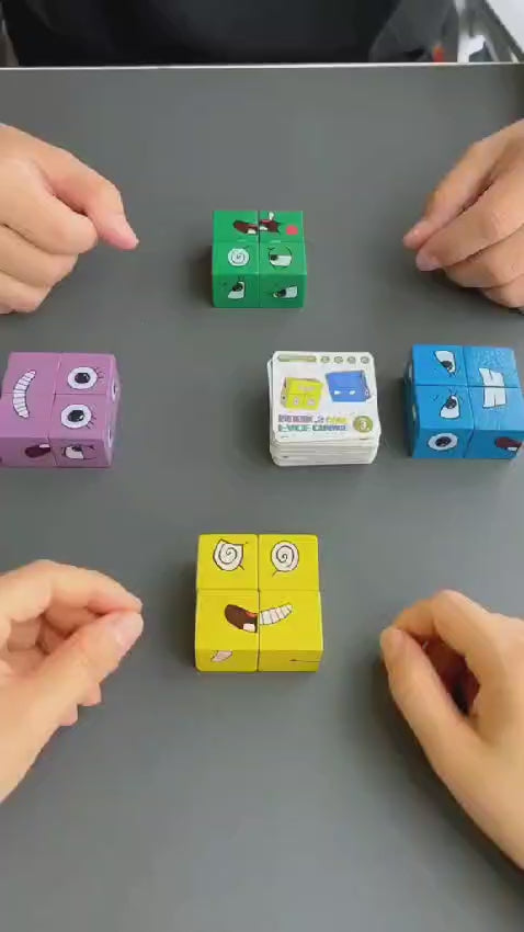 Face Changing Cube Battle Puzzle - 4 players