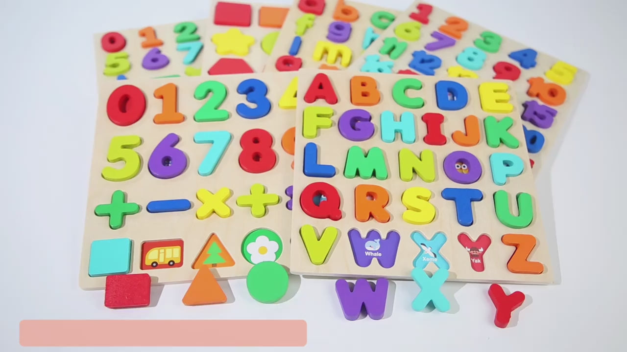 ABC Wooden Puzzle – A Fun Start to Learning!