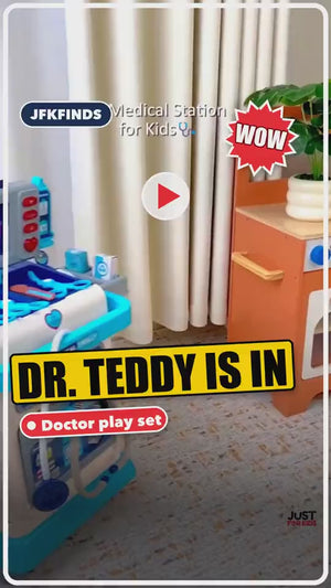 Doctor Play Set For Kids - 37 Pcs video preview 1