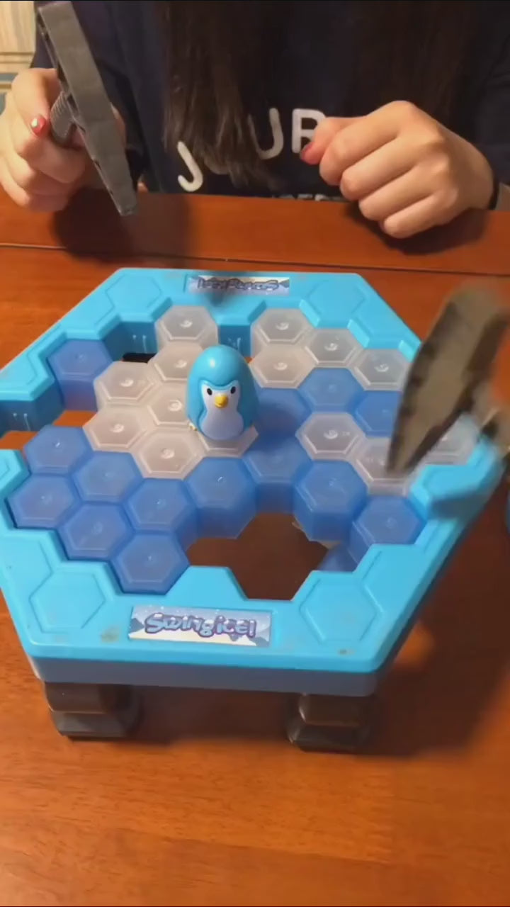 Penguin Ice Breaking Challenge Family Game – Fun for All Ages!