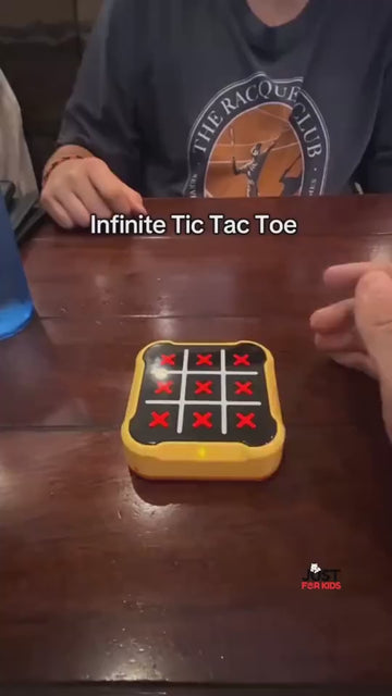 3 in 1 Electronic Tic Tac Toe Puzzle Game (Yellow/Blue/Orange)( Assorted Colors) video preview