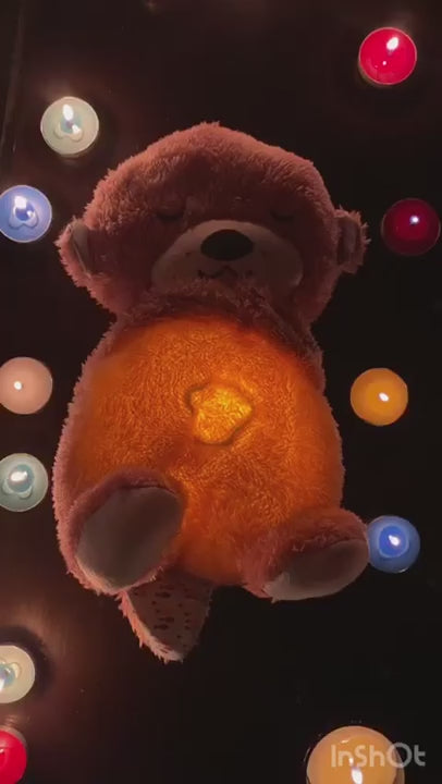 Breathing Teddy Bear Plush Toy
