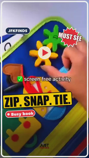 Busy Activity Book – Early Learning Educational Toy video preview 1