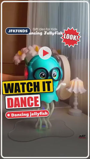 Dancing Jellyfish Toy – Musical Light-Up Sensory Companion video preview 1