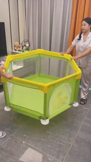 Hexagon Baby Play Fence & Ball Pit video preview 1
