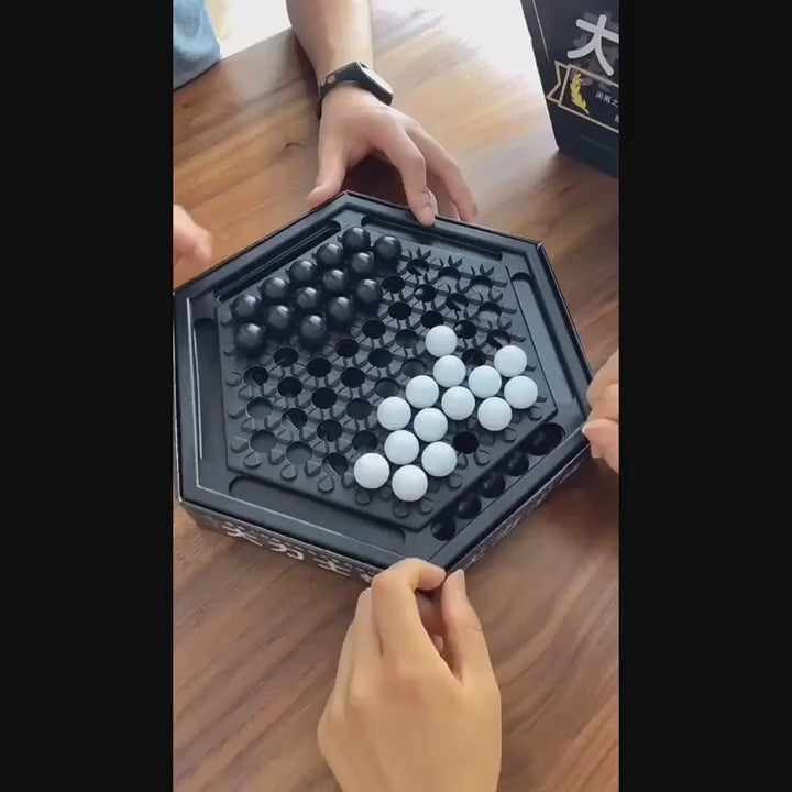 Abalone Marble Strategy Family Board Game - Small Size