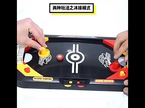 2-in-1 Football & Ice Hockey Board Game