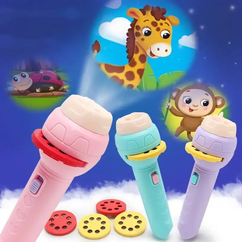 Projector Torch for Kids (3 Discs)