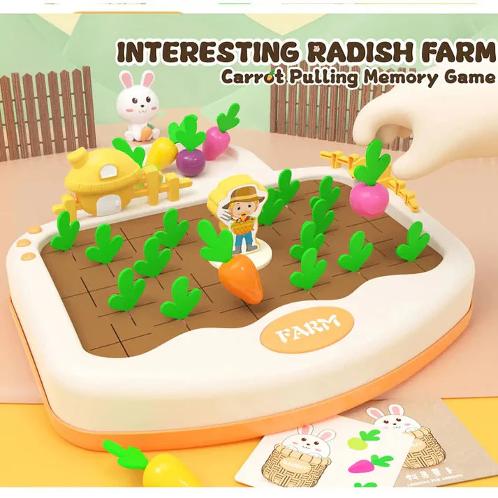 Radish Farm – Carrot Pulling Memory Game Toy For Kids - JustForKids