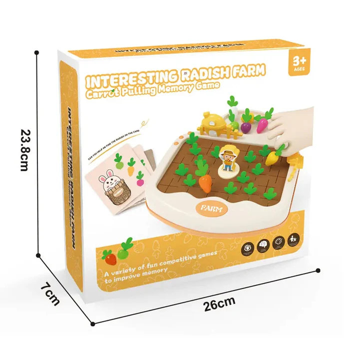 Radish Farm – Carrot Pulling Memory Game Toy For Kids - JustForKids