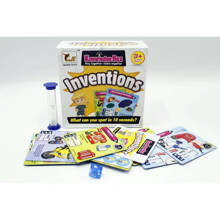 Knowledge Box – Inventions Educational Card Game