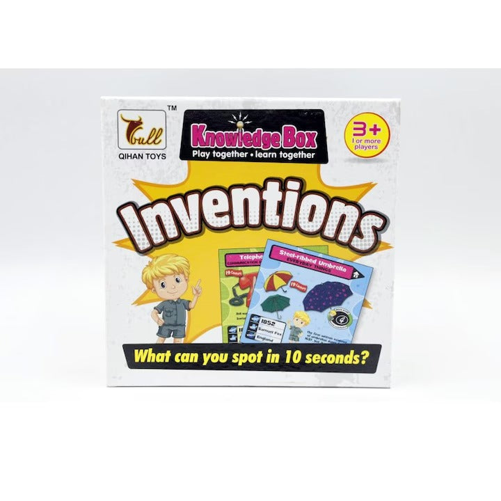 Knowledge Box – Inventions Educational Card Game