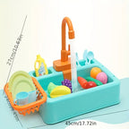 Battery-Operated Dishwasher Sink Toy - JustForKids