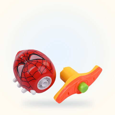 Flashing Musical Spinning Top 1 Pcs (Assorted Colors)
