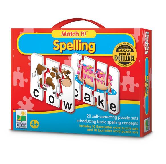 Match It! Spelling Educational Puzzle Game