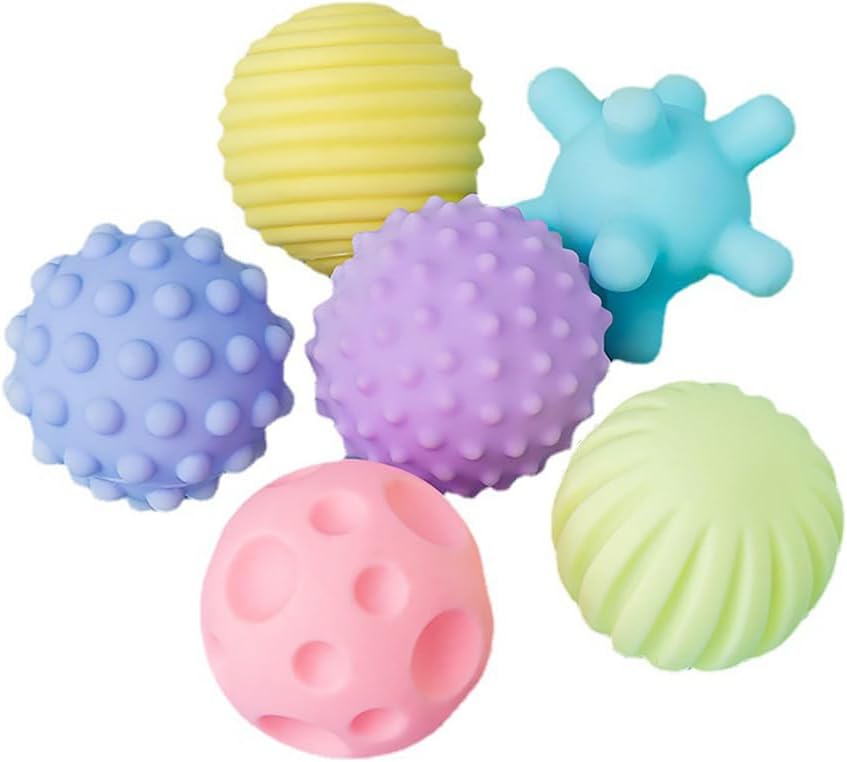 Buy Textured Multi Sensory Ball Set for Babies (6 pcs) - JustForKids