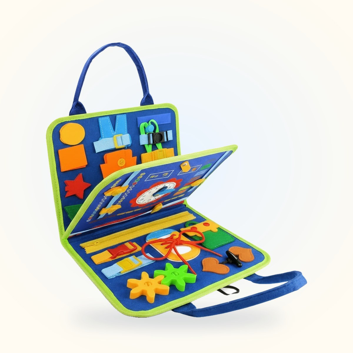 Busy Montessori Kit Sensory Book