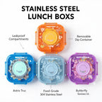 Stainless Steel Lunch Box for Kids & Adults