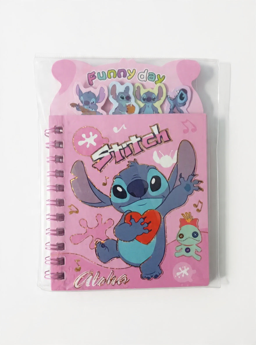 Kawaii Spiral Notebook and Stationery