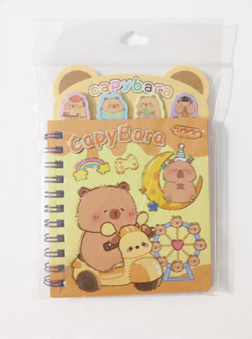 Kawaii Spiral Notebook and Stationery
