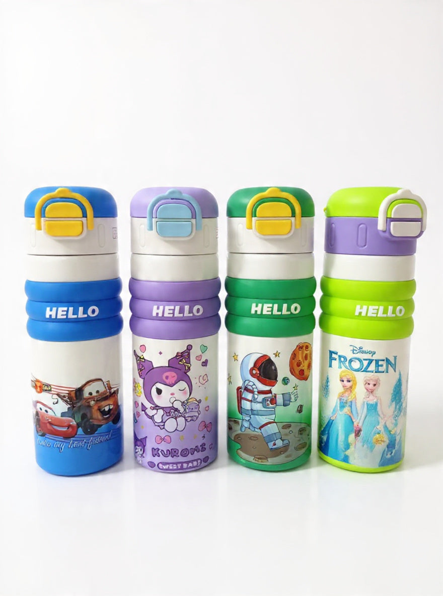 Cartoon Character Vacuum Insulated - Water Bottle 22Cm