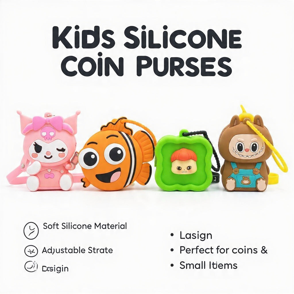 Cartoon Silicone Coin Purse