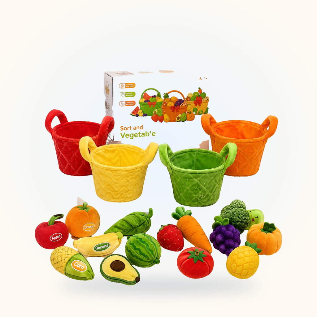 My First Vegetable Garden Plush Play Set